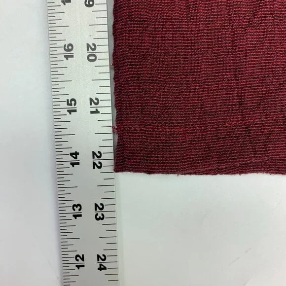 Gershon Bram Women's Lagenlook Crinkle Cropped Wide Leg Pull On Pants Size‎ L - Picture 13 of 13